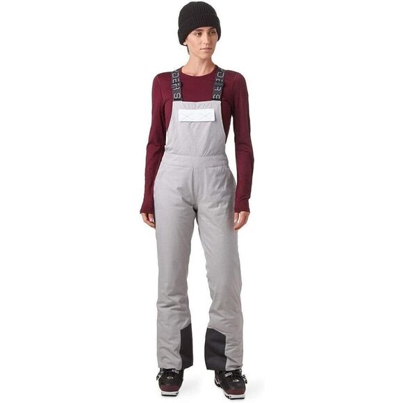 Spyder Womens The Terrain GTX Bib Silver Overalls Ski snowboard insulated Med - Picture 1 of 14